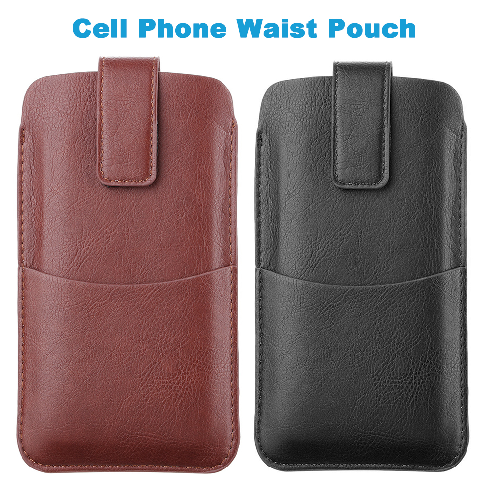 Belt Mens Fashion - Leather Phone Holster Belt Case Universal