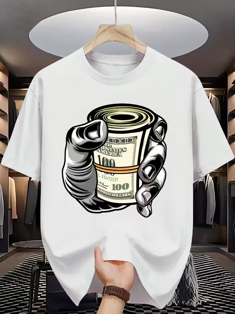 Men'S Fashion Clothing - 100% Cotton Solid Tshirts Mens Short