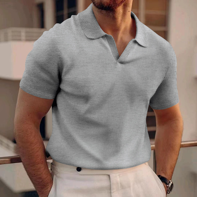 Men'S Fashion Polo - 2024Summer New Polo Collar Casual Fashion