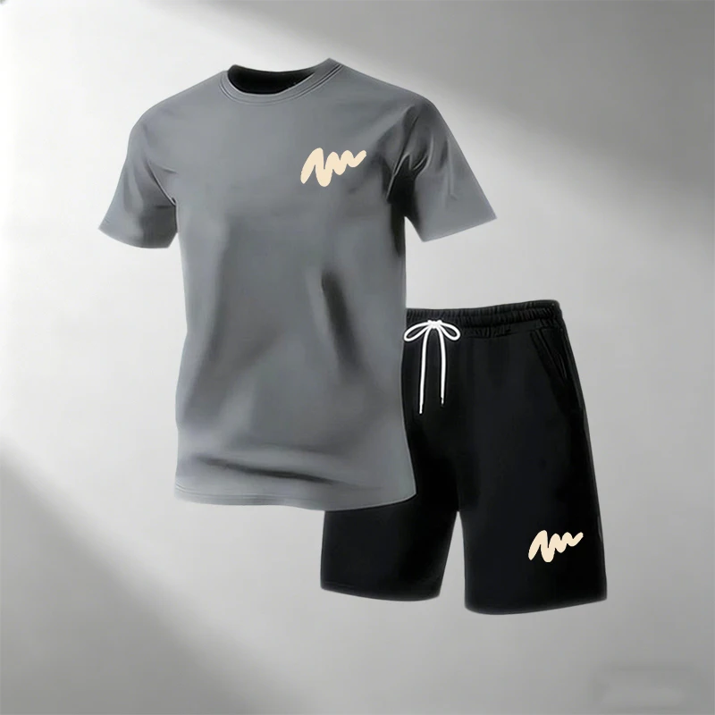 Men'S Fashion Videos - Fashion Men's Street T-Shirts Sets 2