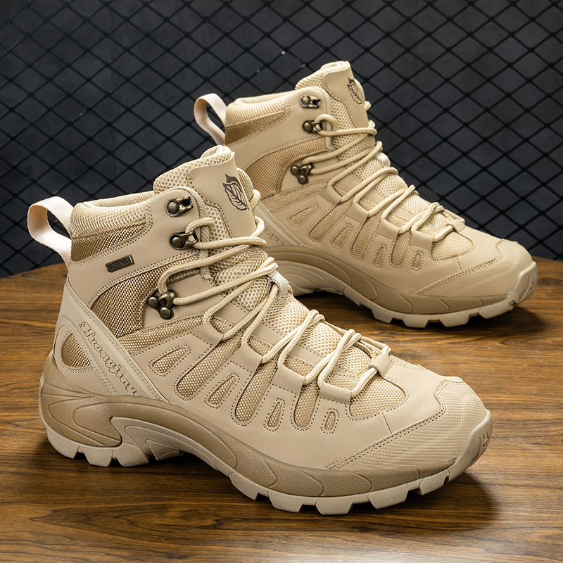 Men'S Fashion Shoes - Summer Fashion Men Boots Outdoor Leather