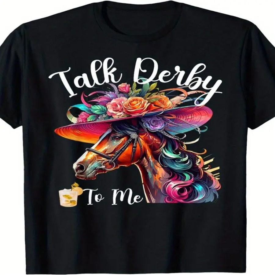 Men'S Fashion For Kentucky Derby - 【New Arrival】Talk Derby To Me Colorful