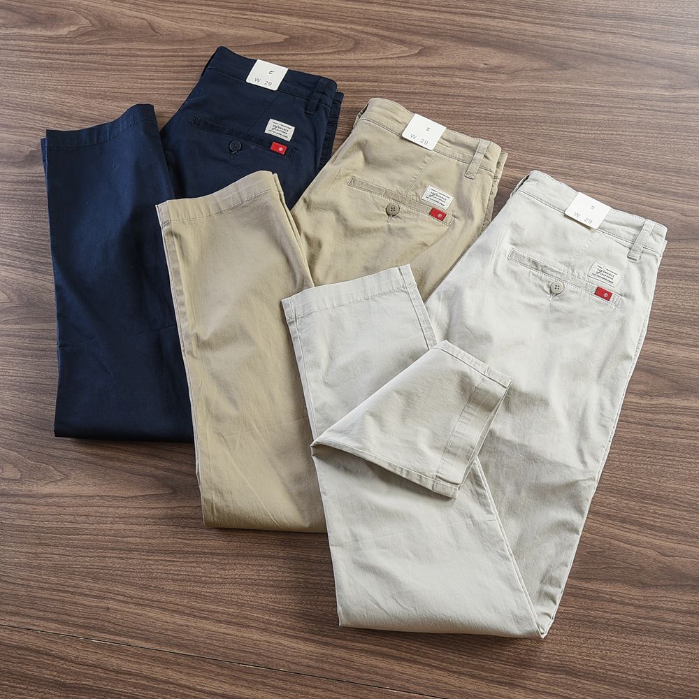 Chino Pants Men - 2024 Summer New American Retro Thin