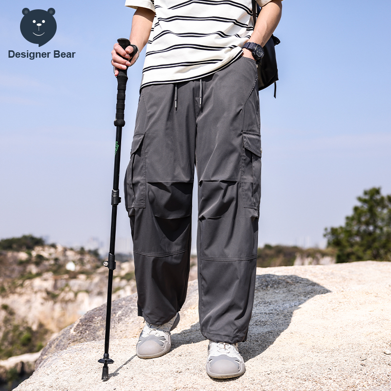 Mens Fashion Cargo Pants - Brand Clothing Spring Summer Men's Baggy