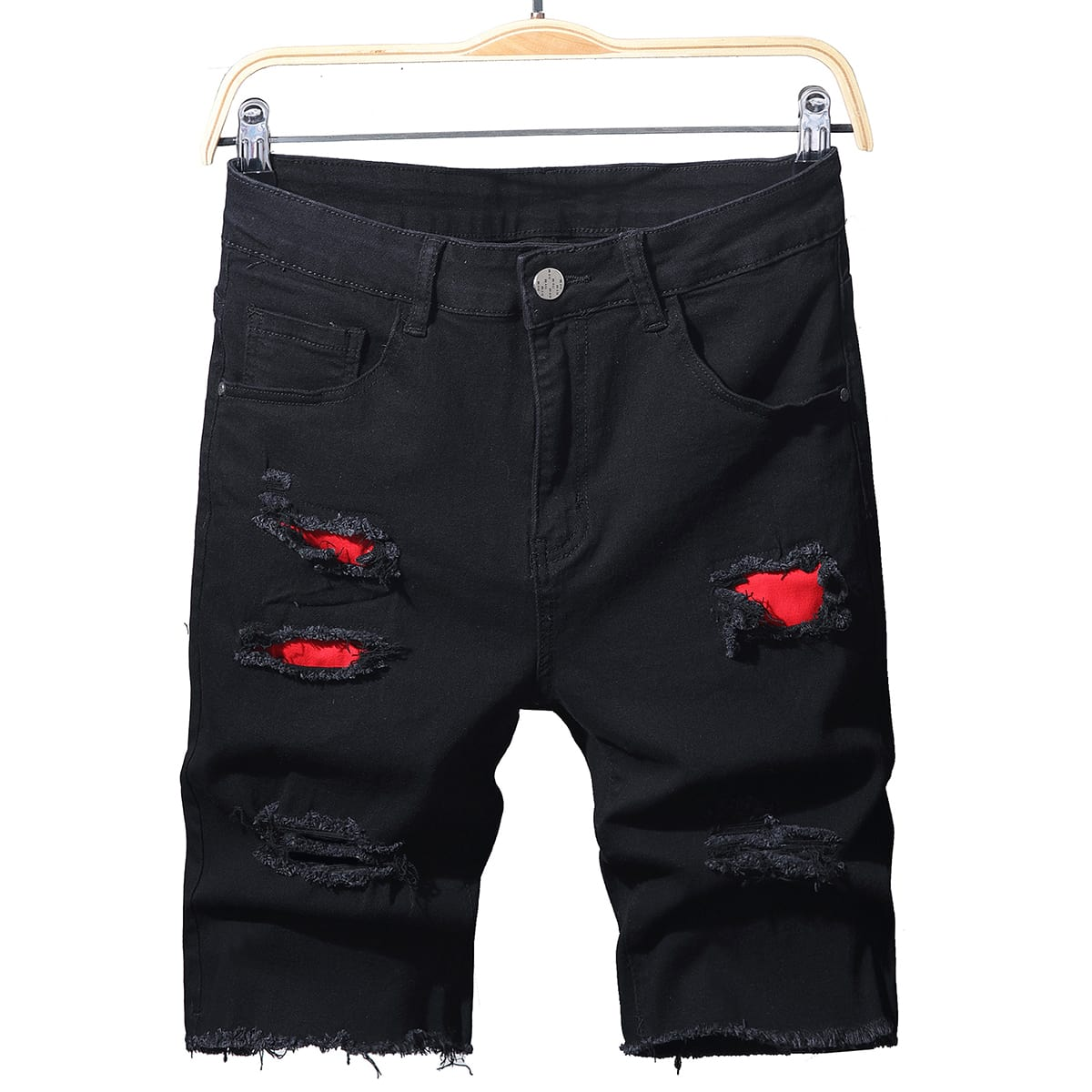 Men'S Fashion Linen Pants - Summer Slim Stretch Men Short Jeans