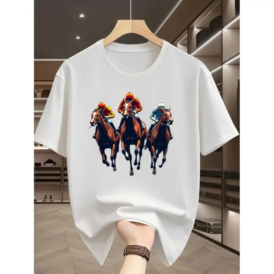 Men'S Fashion For Kentucky Derby - 【New Arrival】Horse Racing Jockeys Running Horses