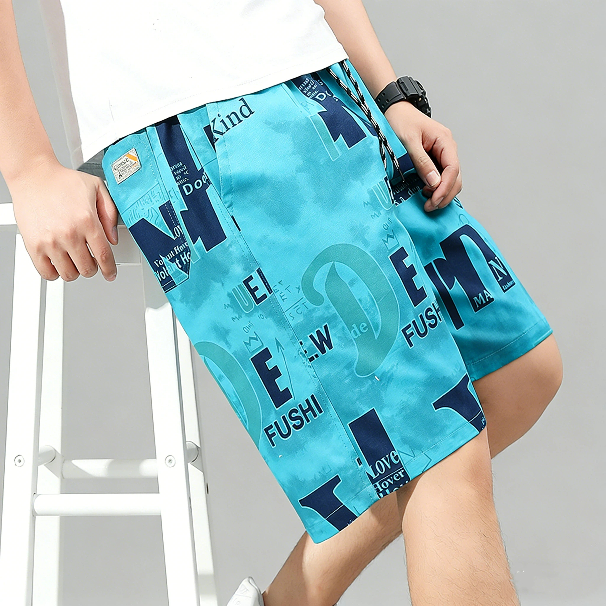 Mens Fashion Cargo Pants - Men's Breathable Shorts Summer Loose Fit