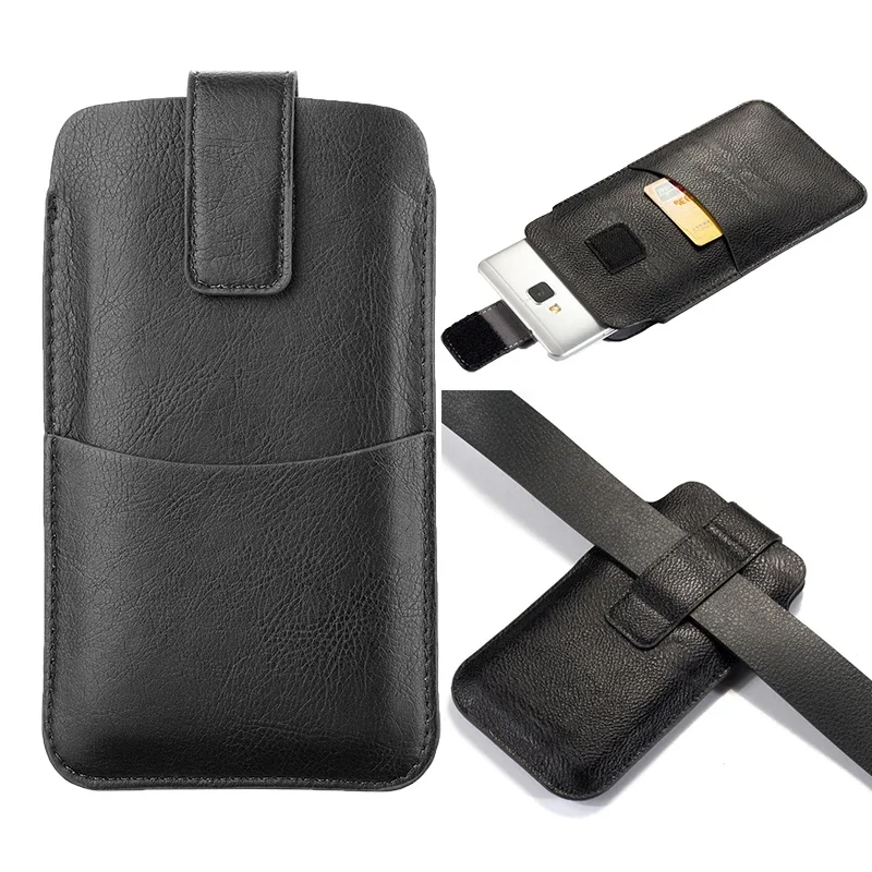 Leather Phone Holster Belt Cas – Belt Mens Fashion recenzja i cena