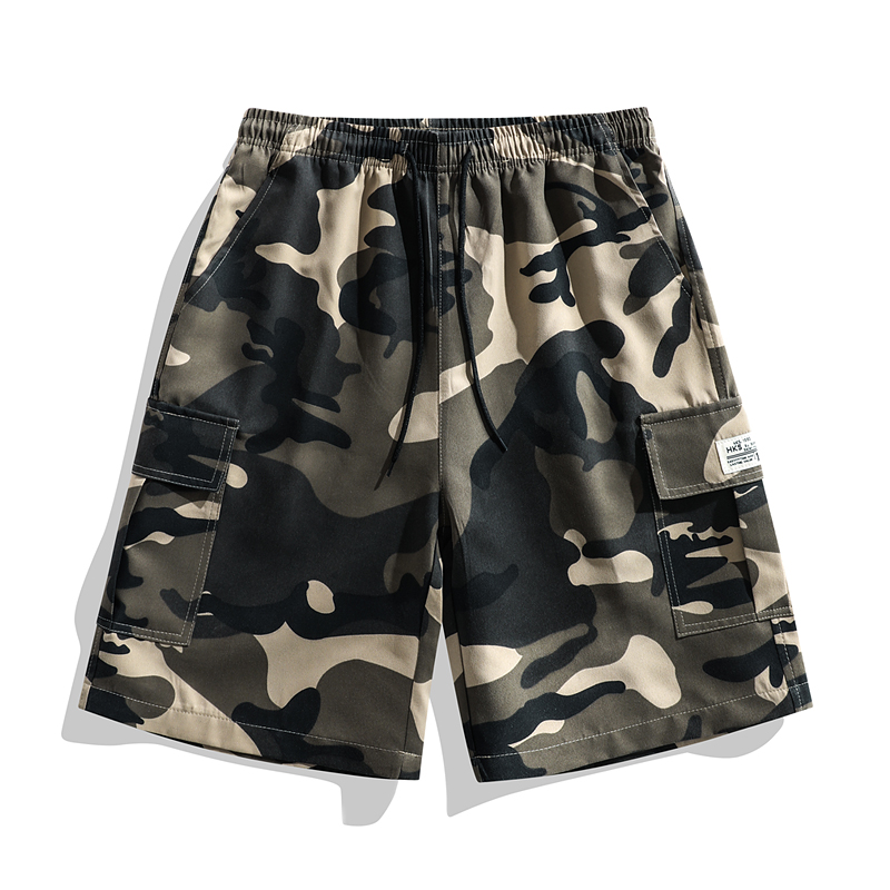 New Men's Camouflage Cargo Sho – Mens Fashion Cargo Pants recenzja i cena