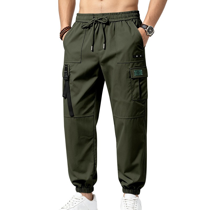 New men's street-style workwea – Mens Fashion Cargo Pants recenzja i cena