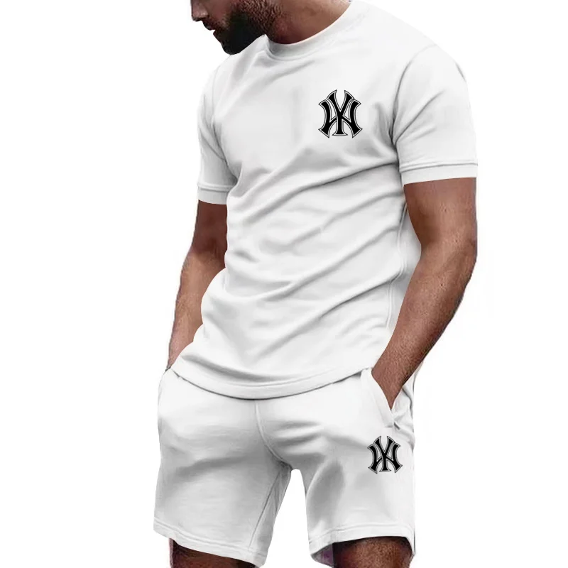 Classic solid color men summer – Mens Fashion Modern recenzja i cena