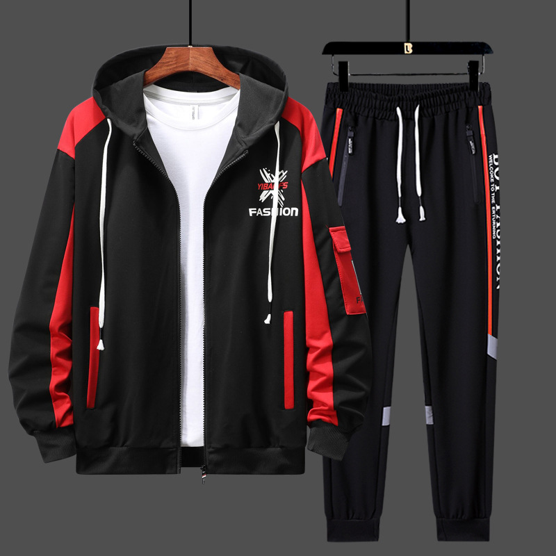 2026 Casual Sports Suit Men Sp – Mens Fashion Zip Up recenzja i cena