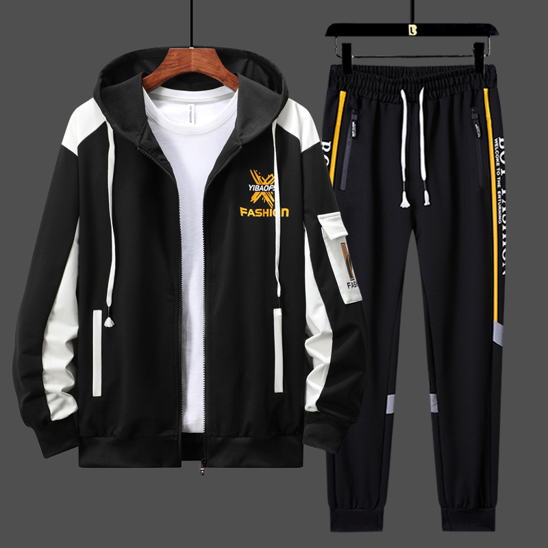 2026 Casual Sports Suit Men Sp – Mens Fashion Zip Up recenzja i cena