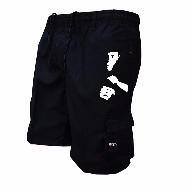 Fashion Print Workwear Shorts  – Mens Fashion Cargo Pants recenzja i cena