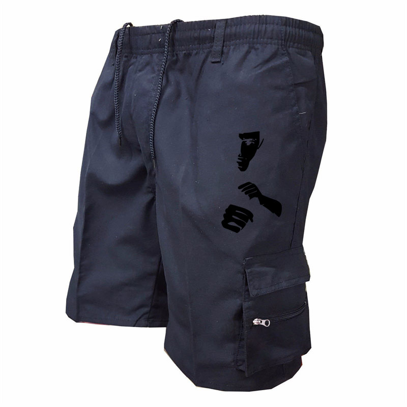 Fashion Print Workwear Shorts  – Mens Fashion Cargo Pants recenzja i cena