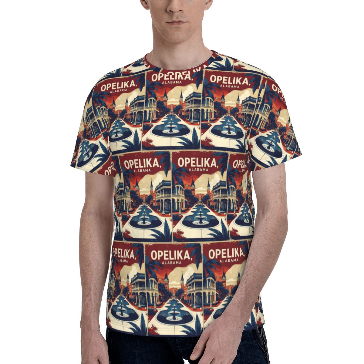 Opelika Alabama 1950s USA Vint – 1950S Fashion Men'S recenzja i cena