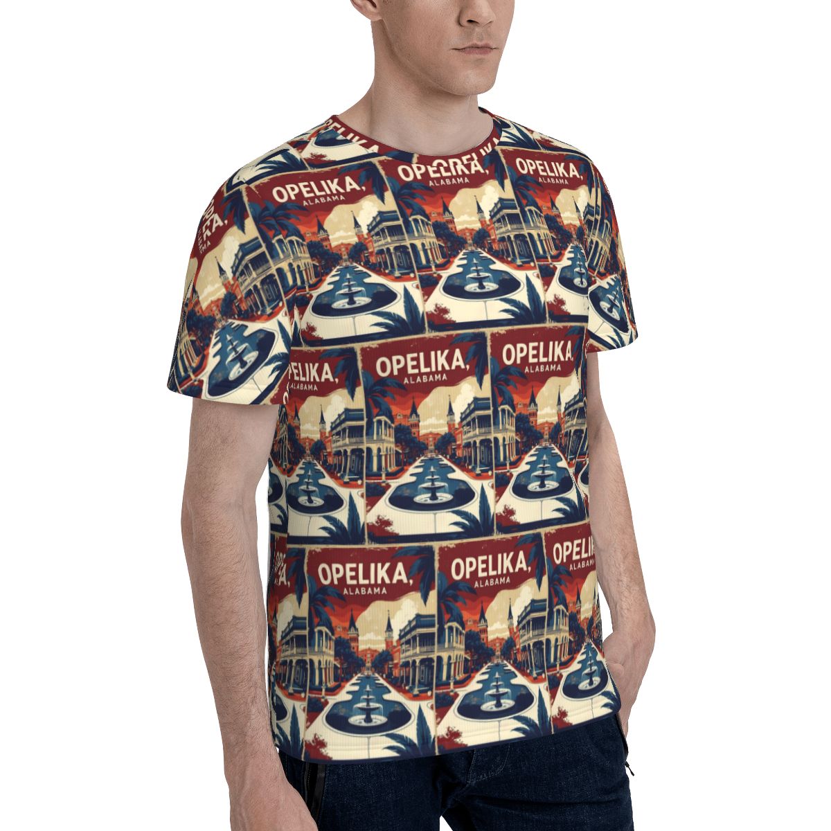 Opelika Alabama 1950s USA Vint – 1950S Fashion Men'S recenzja i cena