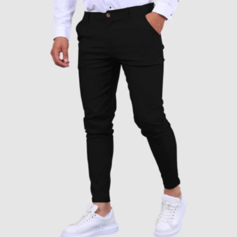 Men's Burgundy Slim Fit Chino  – Chino Pants Men recenzja i cena