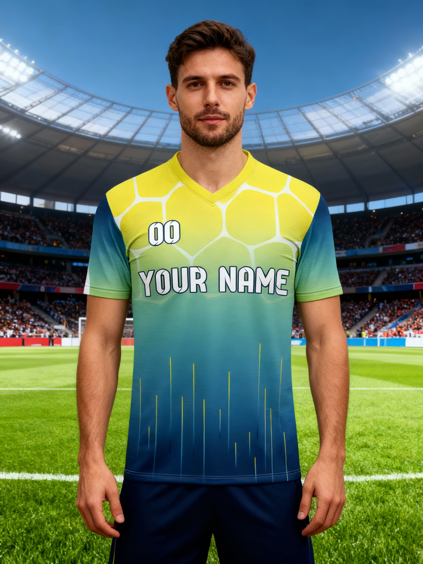 Custom Soccer Jersey With Cust – Mens Fashion Modern recenzja i cena