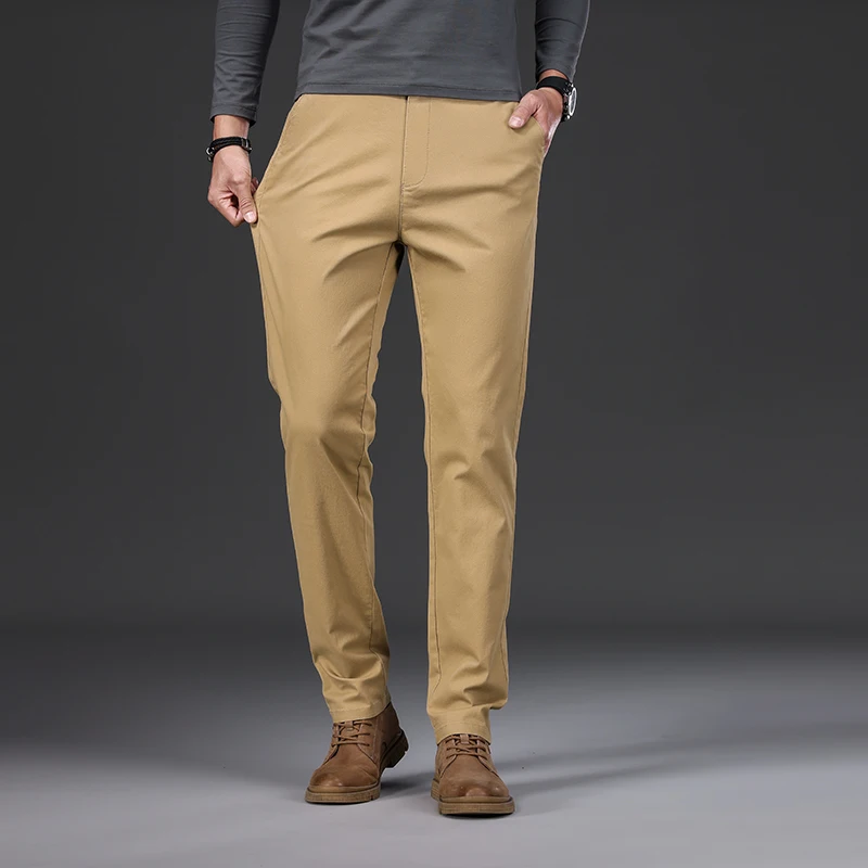 Good Quality 97%Cotton Men's C – Chino Pants Men recenzja i cena