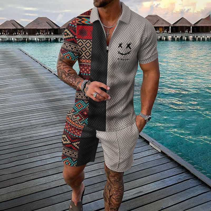 3D Print Nationality Style Men – Men'S Fashion Polo recenzja i cena