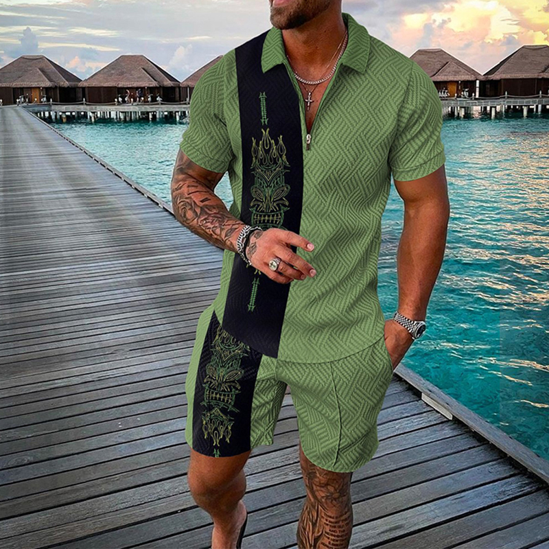 3D Print Nationality Style Men – Men'S Fashion Polo recenzja i cena