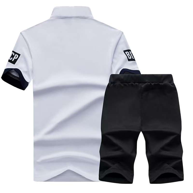 Summer Short Sleeve Casaul Sli – Men'S Fashion Polo recenzja i cena