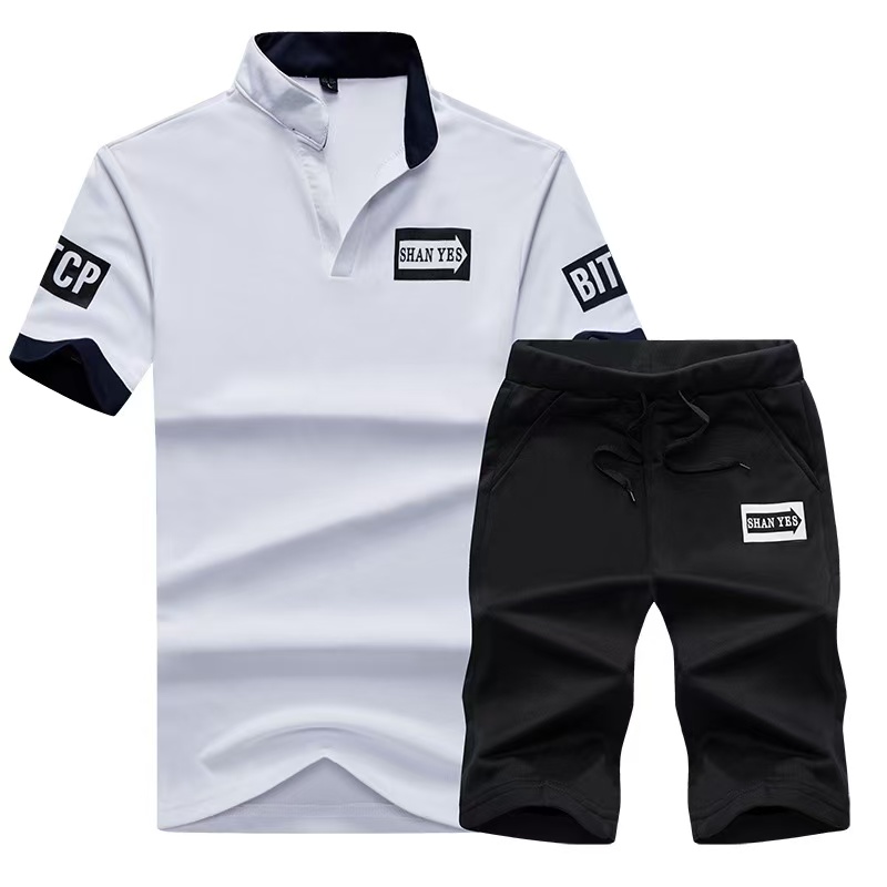 Summer Short Sleeve Casaul Sli – Men'S Fashion Polo recenzja i cena