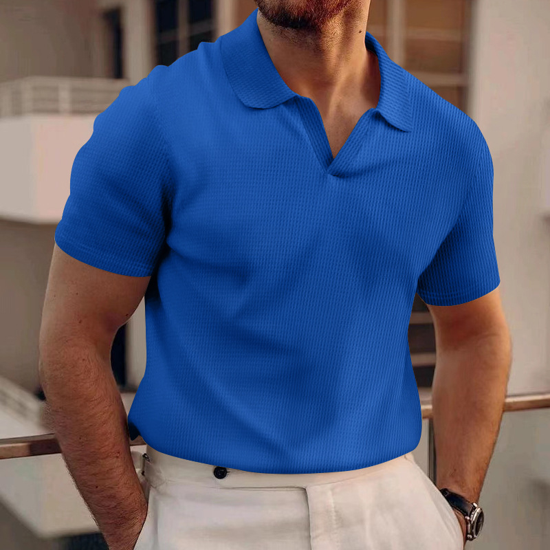 2024Summer New Polo Collar Cas – Men'S Fashion Polo recenzja i cena