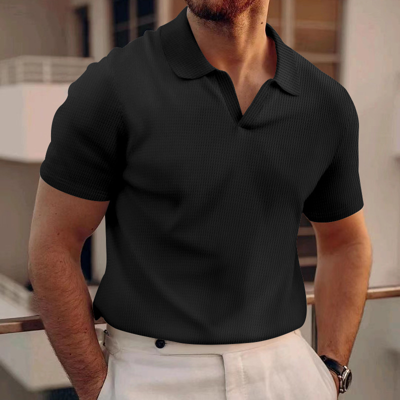 2024Summer New Polo Collar Cas – Men'S Fashion Polo recenzja i cena