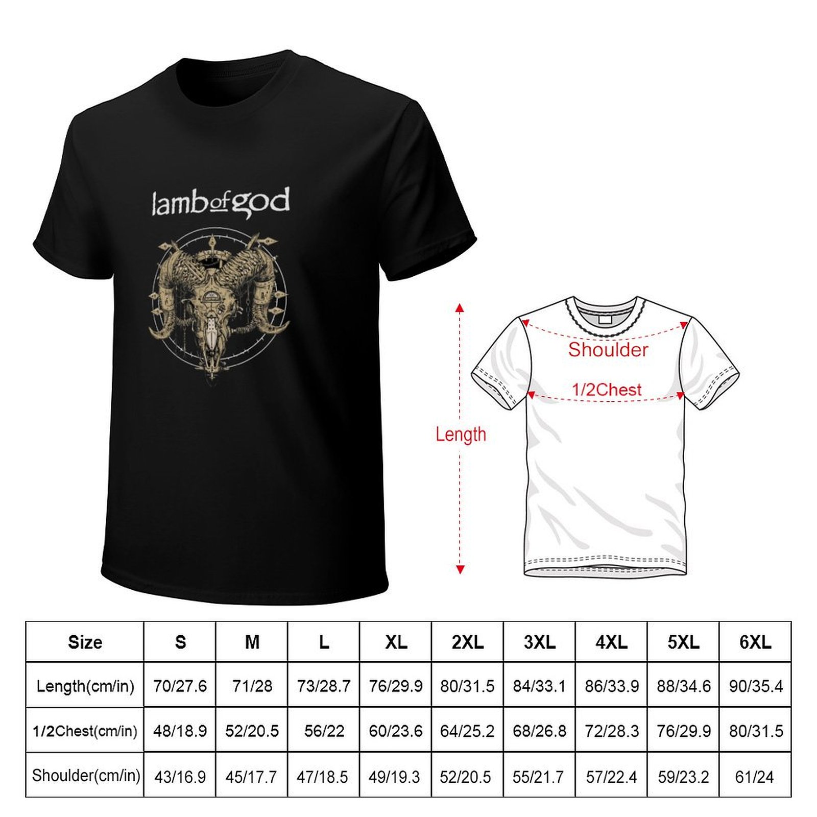 Laid To Rest Lamb Of God Genre – Men'S Fashion Genres recenzja i cena
