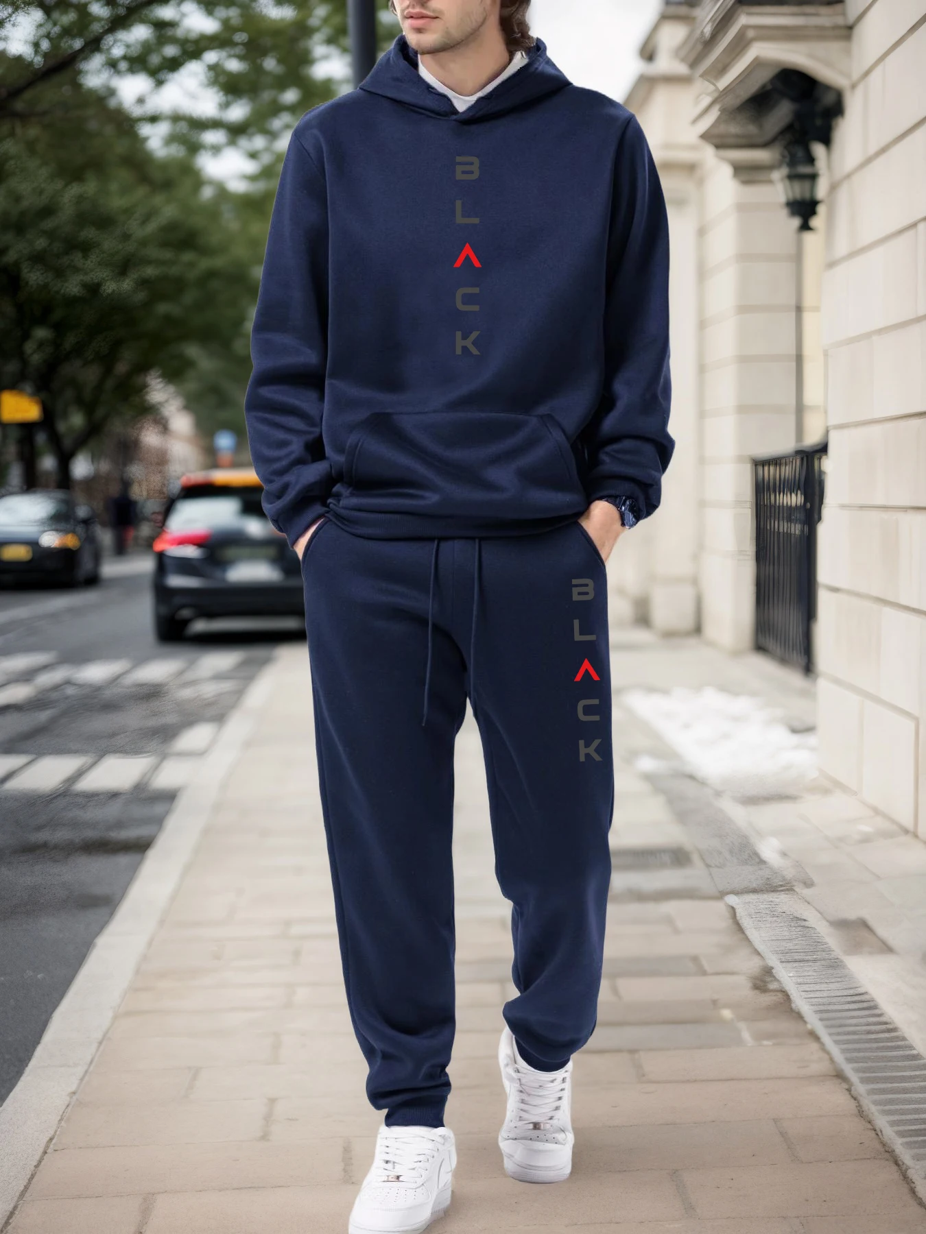 Fashion Mens Tracksuit Casual  – Men'S Fashion Clothing recenzja i cena