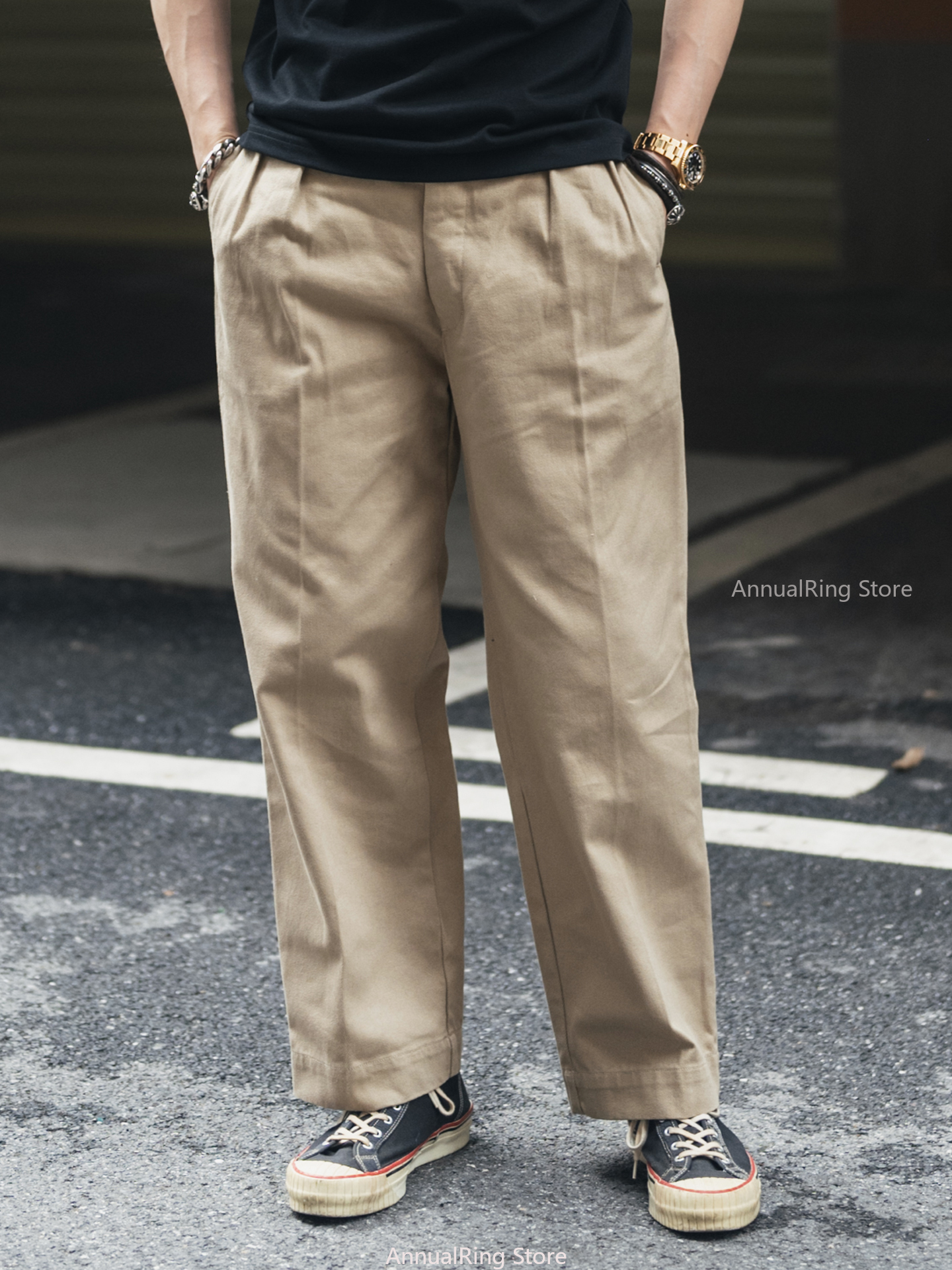 Non Stock French Army M-52 Chi – Chino Pants Men recenzja i cena