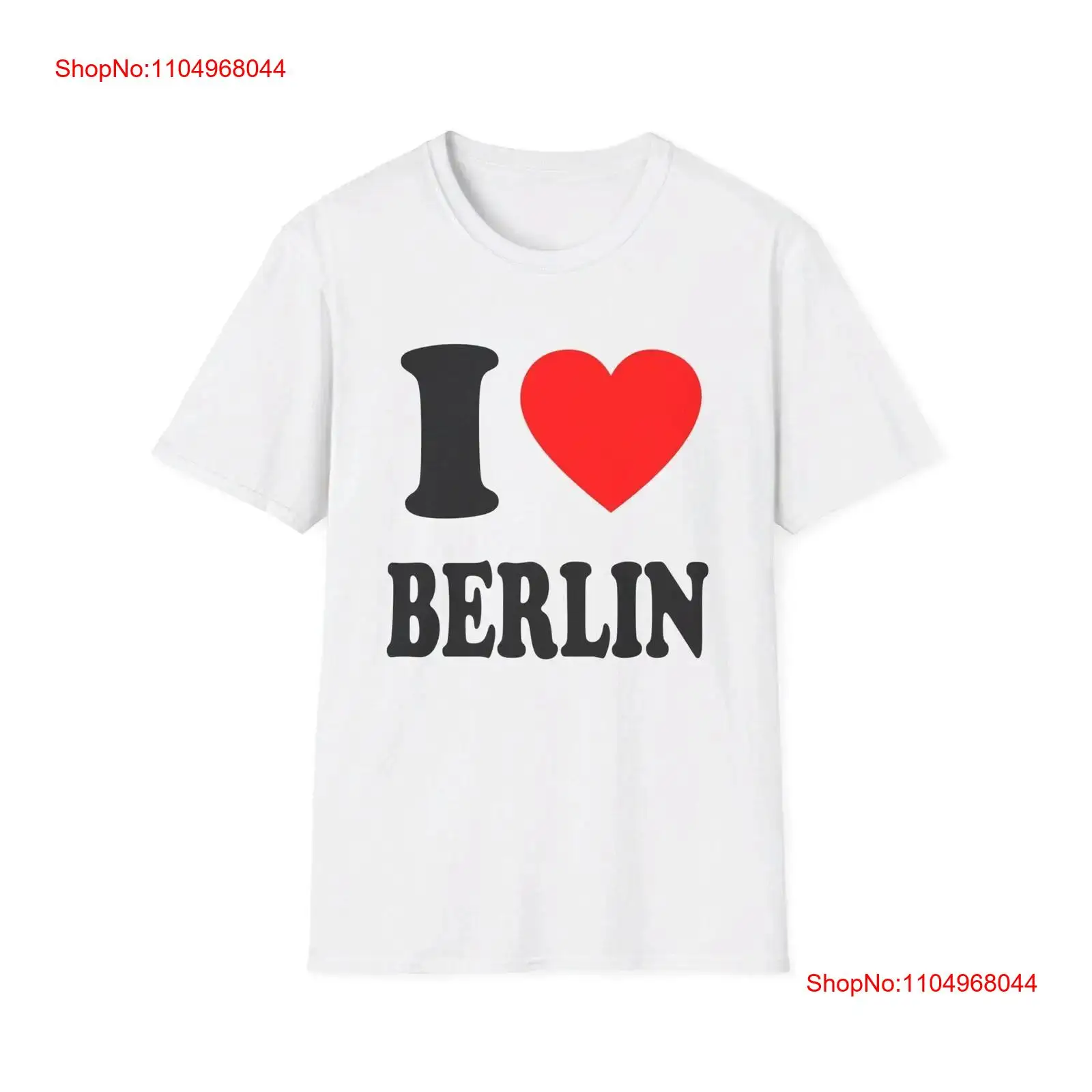 I Love Berlin T Shirt Germany  – Mens Fashion Ideas recenzja i cena