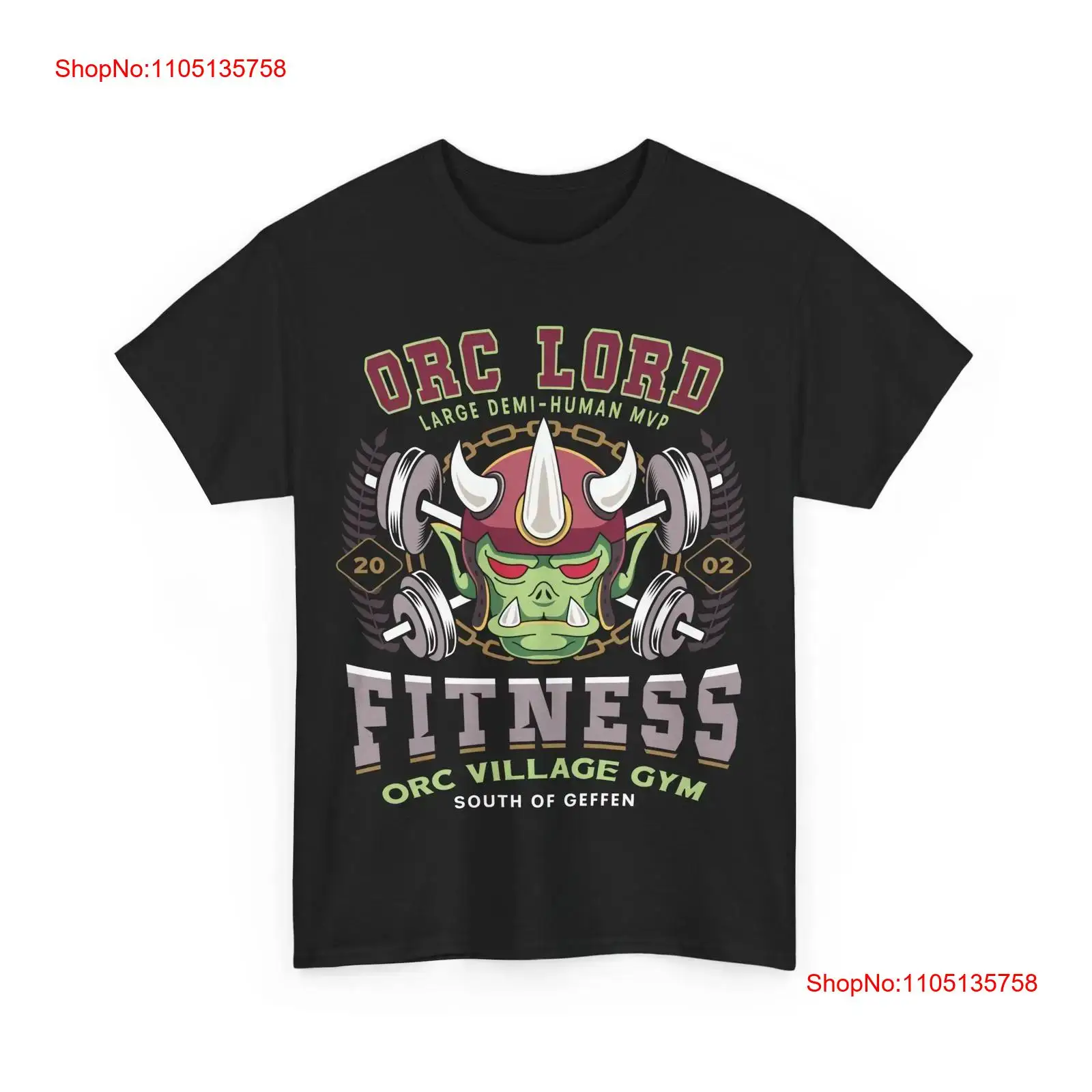 Geffen Orc Village Fitness T S – Men'S Fashion Online recenzja i cena