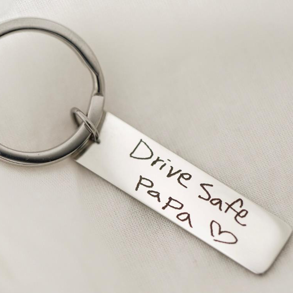 Actual handwritten key chain,  – Mens Fashion Ideas recenzja i cena