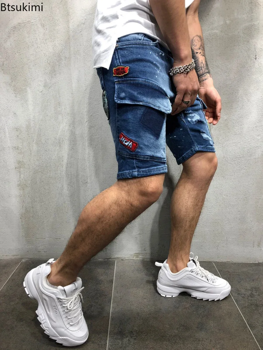 2026 Men's Summer Short Jeans  – Men'S Fashion Linen Pants recenzja i cena