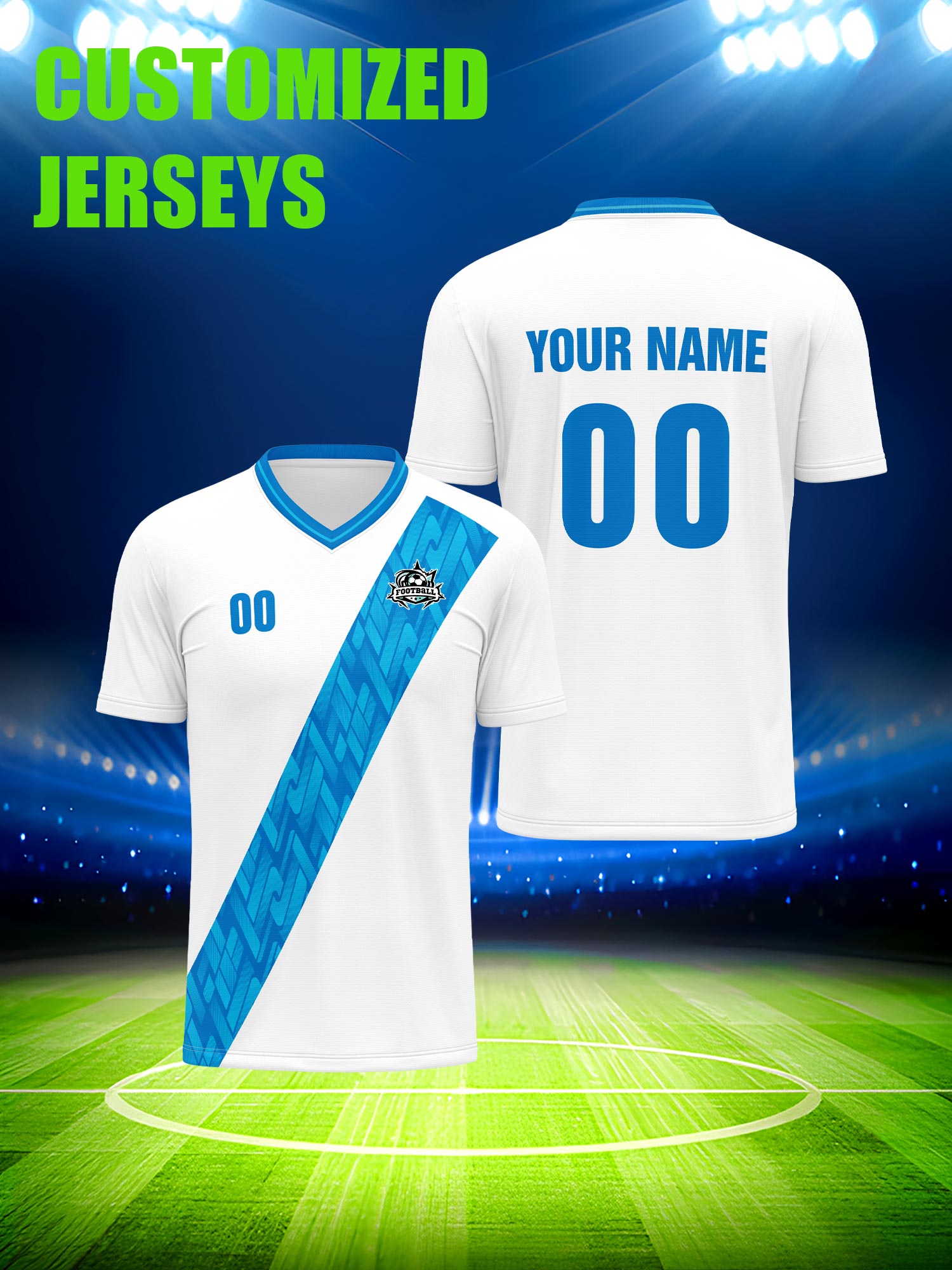 Custom Soccer Jersey With Cust – Mens Fashion Modern recenzja i cena
