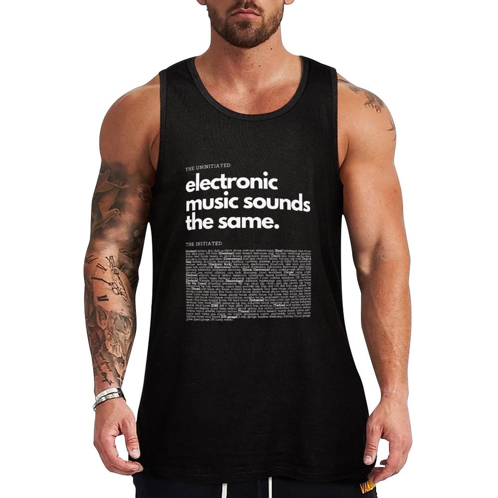 Electronic Music Genre Funny T – Men'S Fashion Genres recenzja i cena