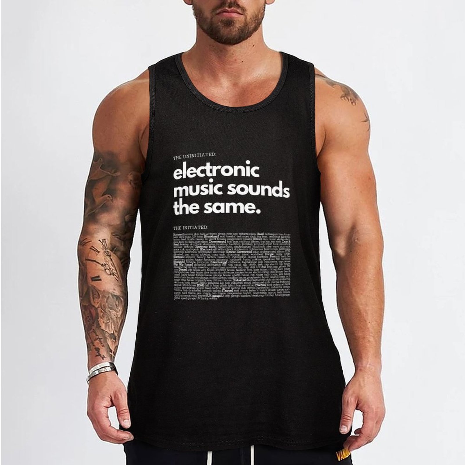 Electronic Music Genre Funny T – Men'S Fashion Genres recenzja i cena