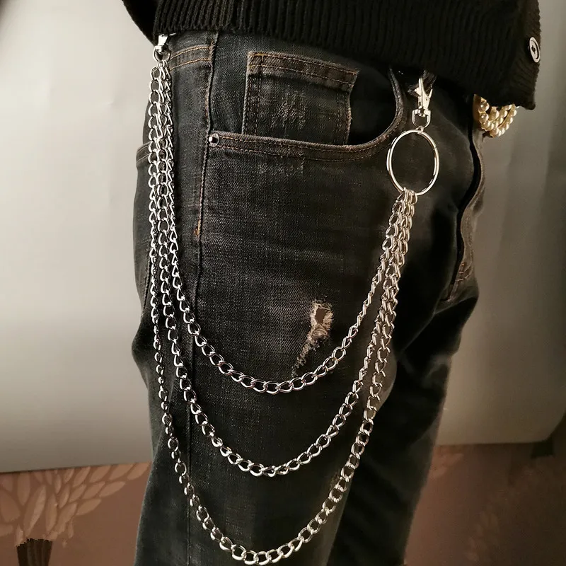 Layer Metal Belt Chain Punk Ho – Belt Mens Fashion recenzja i cena