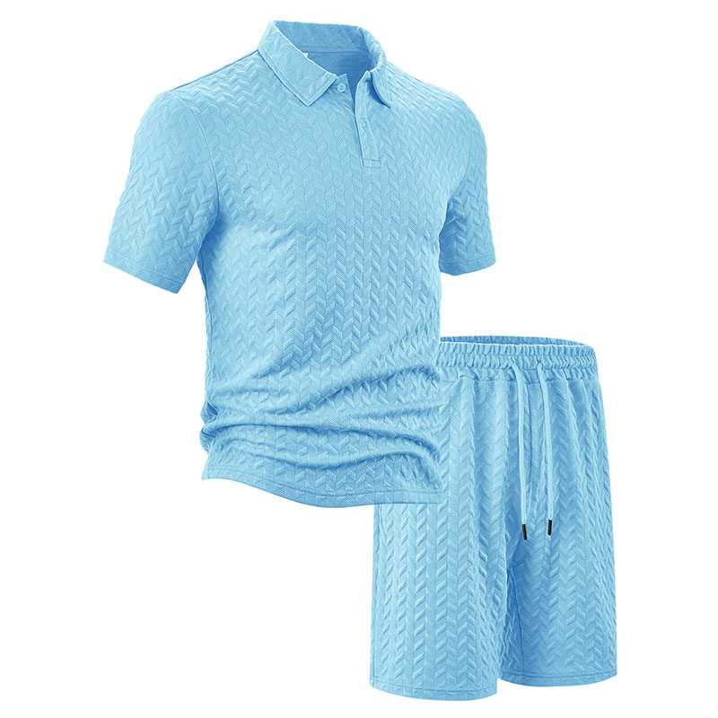 Men's summer lapel jacquard th – Men'S Fashion Polo recenzja i cena