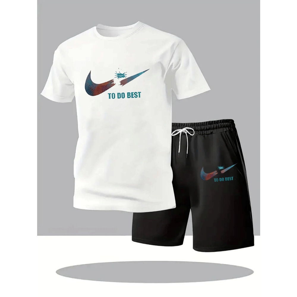 New Summer Sportswear Men's Su – Men'S Fashion Videos recenzja i cena