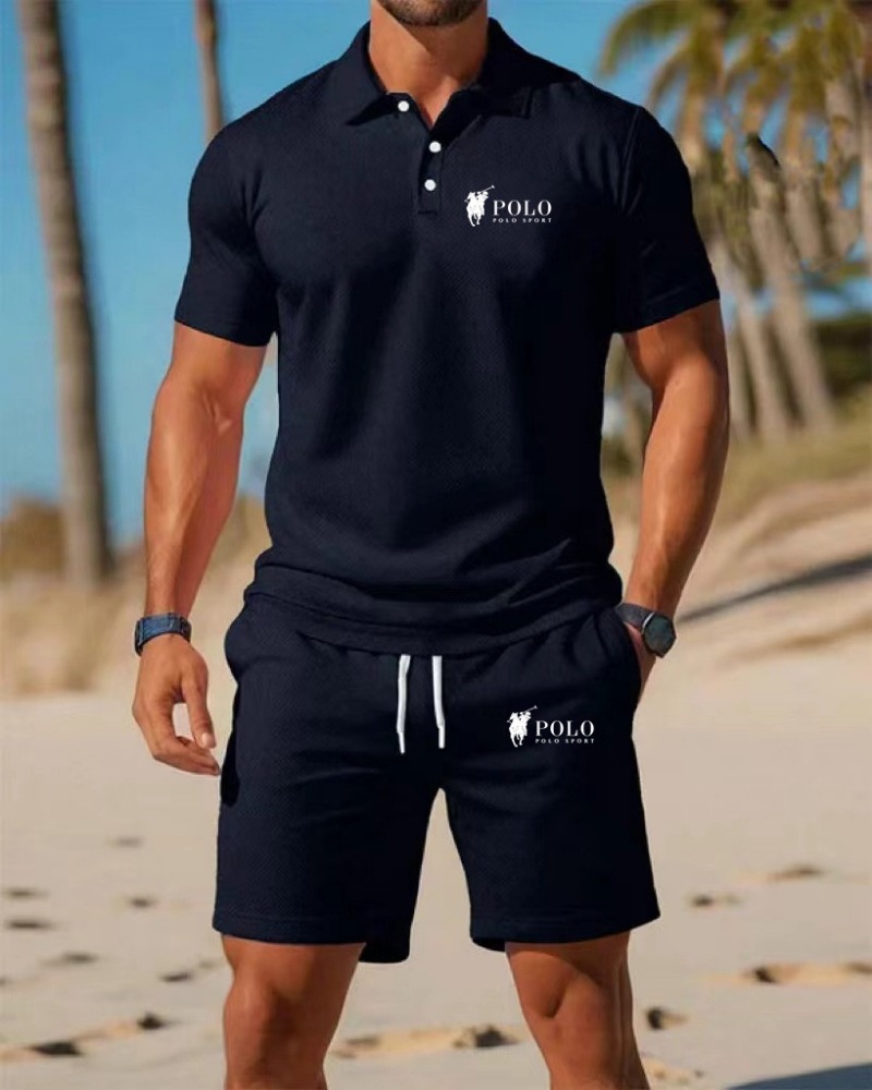 Summer Men's High-End Quick Dr – Men'S Fashion Polo recenzja i cena