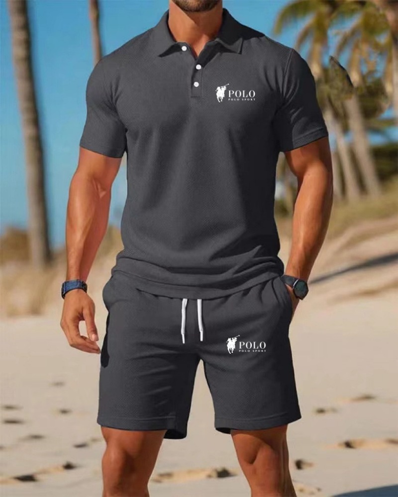 Summer Men's High-End Quick Dr – Men'S Fashion Polo recenzja i cena