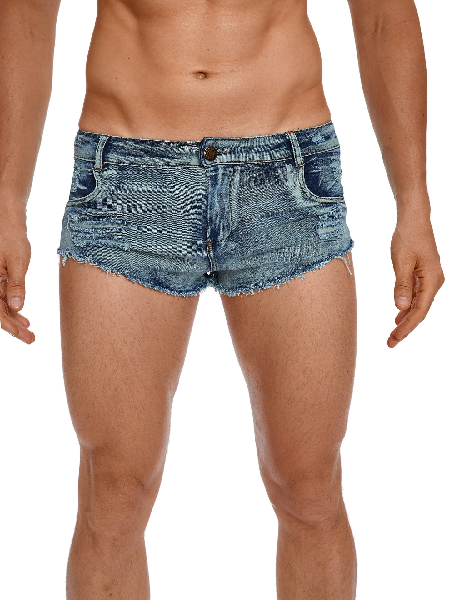 Men's Tight Low Waist Jeans Sh – Men'S Fashion Linen Pants recenzja i cena