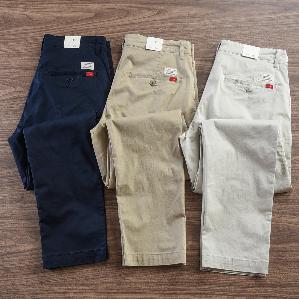 2024 Summer New American Retro – Chino Pants Men recenzja i cena