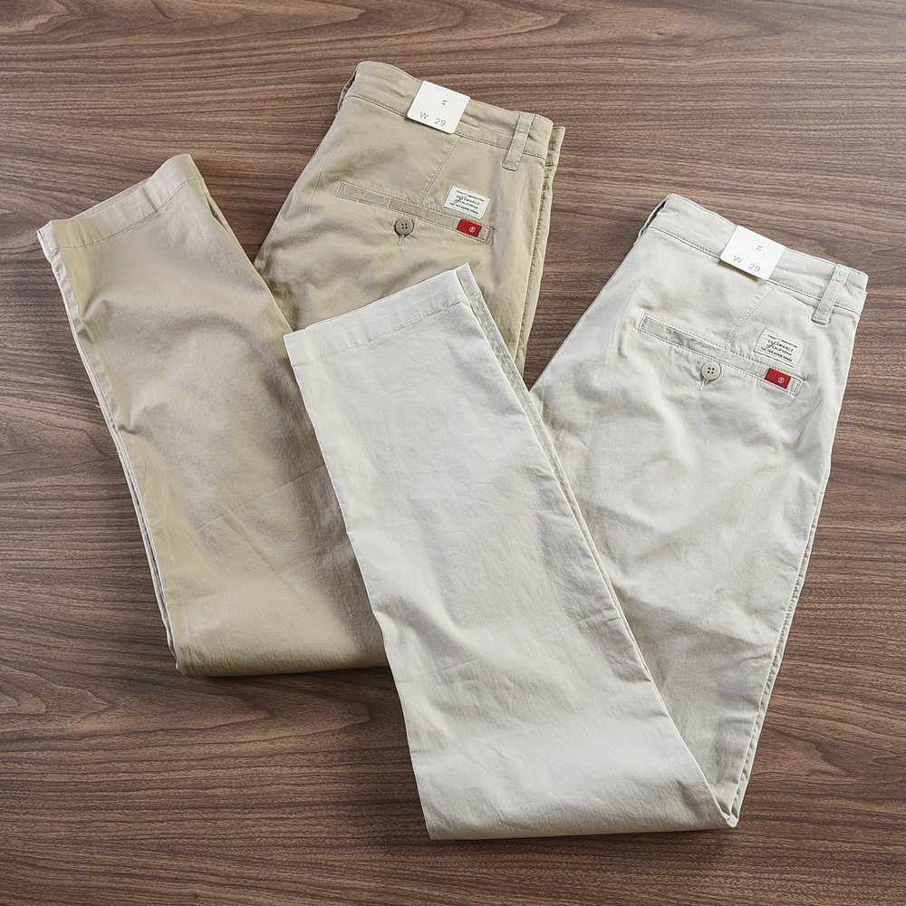 2024 Summer New American Retro – Chino Pants Men recenzja i cena