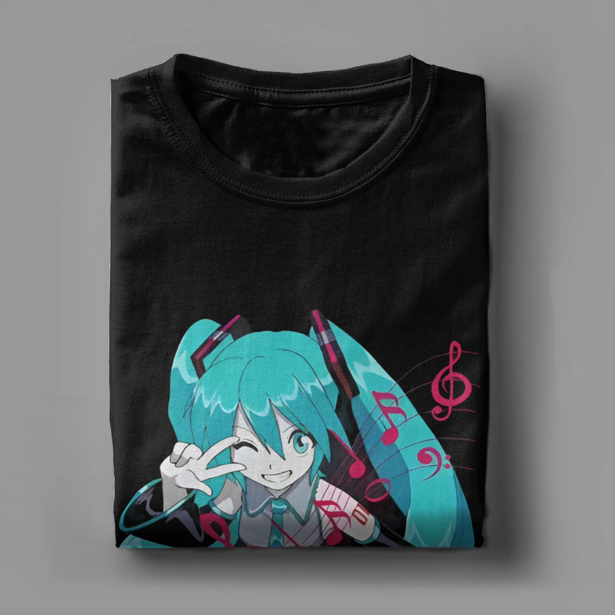 Kawaii Hatsune Miku  T-Shirt f – Mens Fashion Ideas recenzja i cena