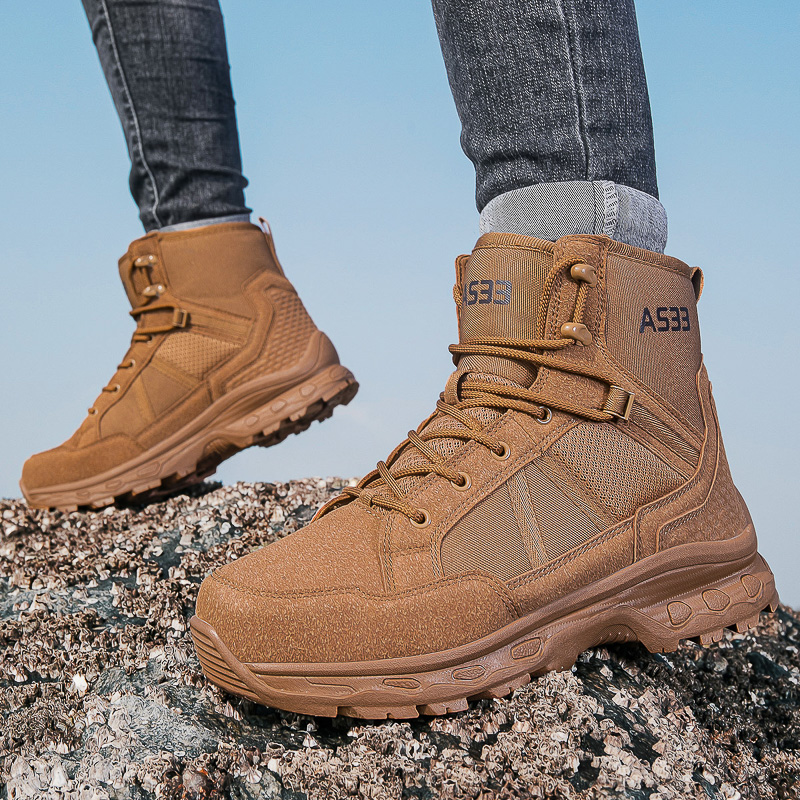Men's Military Tactical Boots  – Mens Fashion Zip Up recenzja i cena